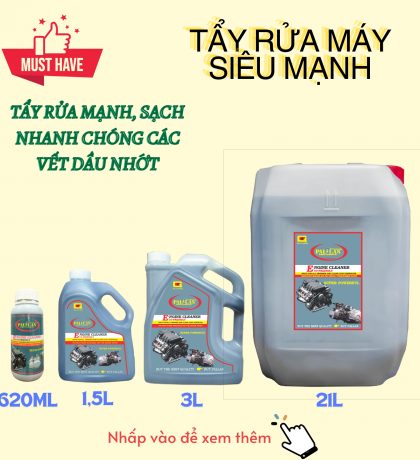 TẨY RỬA MÁY SIÊU MẠNH PALLAS